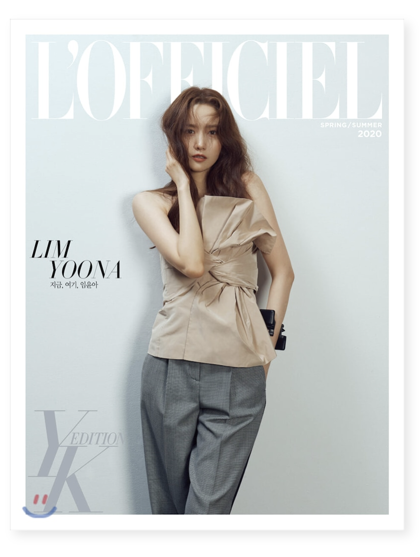 นิตยสารL`OFFICIEL HOMMES YK EDITION SPRING/SUMMER [2020] - หน้าปก ยูนอา แบบ B ver