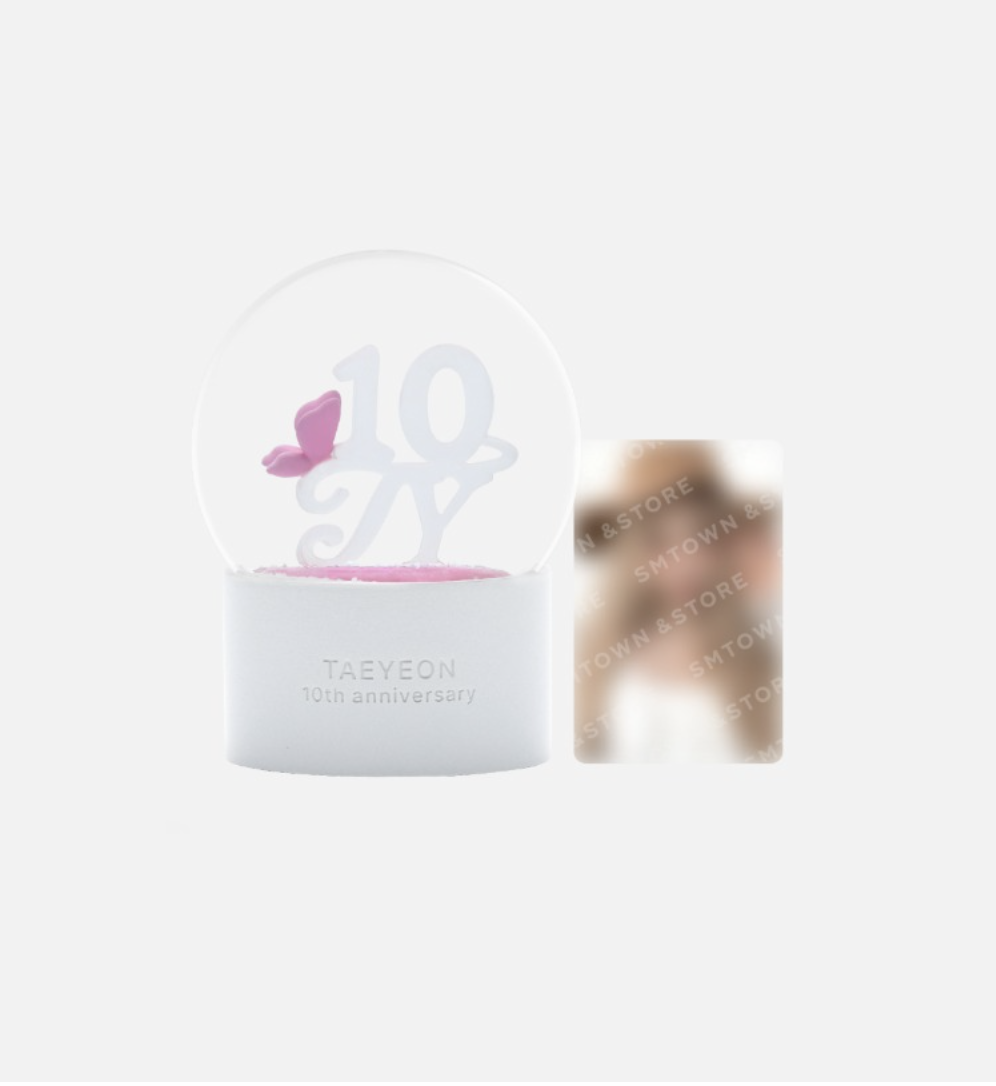 TAEYEON -TAEYEON CONCERT – The TENSE MD - Key cap keyring - snow globe set