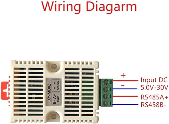 XY-MD02 เซ็นเซอร์วัดอุณหภูมิและความชื้น SHT20 Temperature and Humidity Transmitter Detection Sensor Module RS485