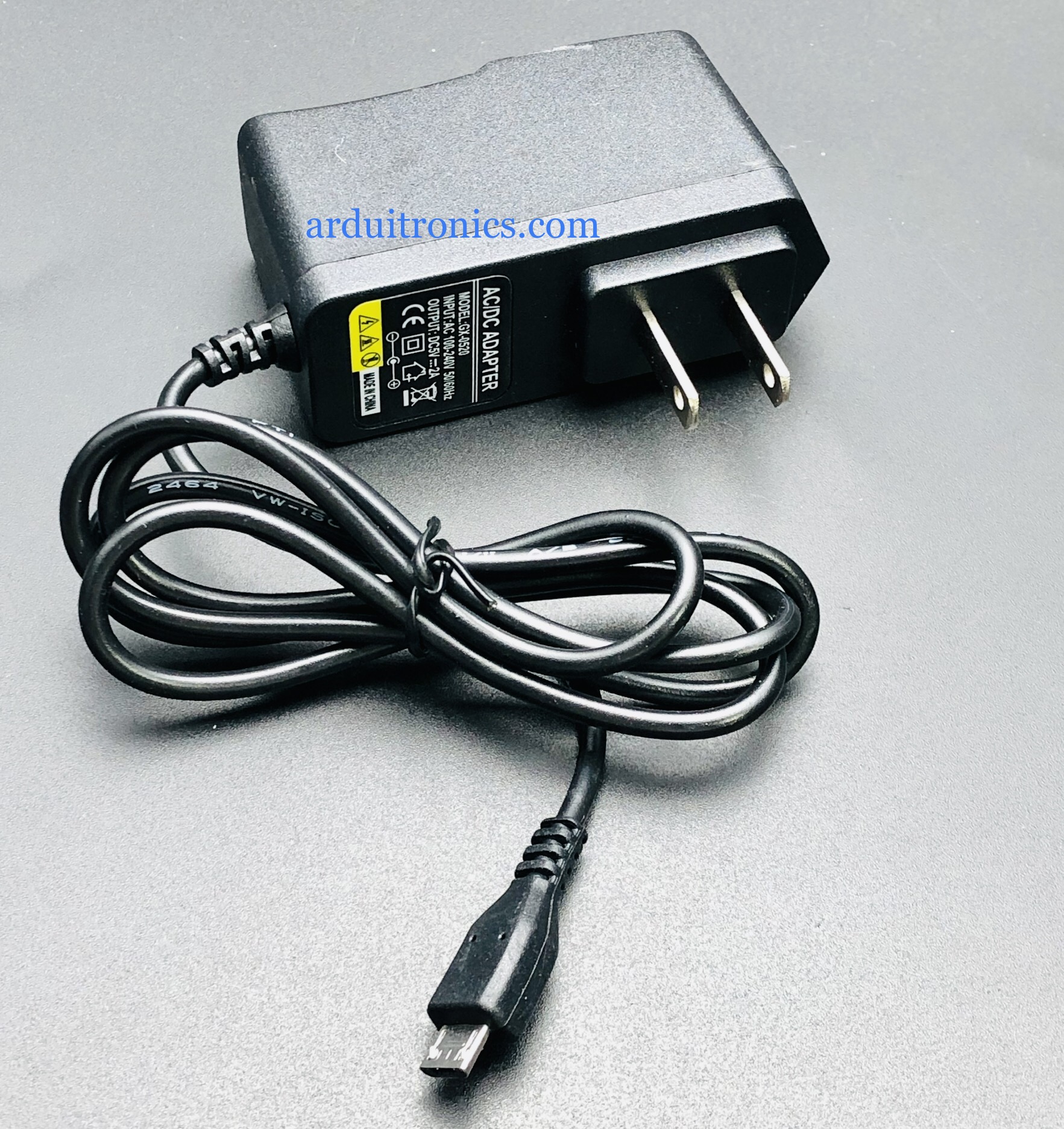 Raspberry Pi Power Adapter 5V 2A (micro USB) - หัวปลั๊ก US