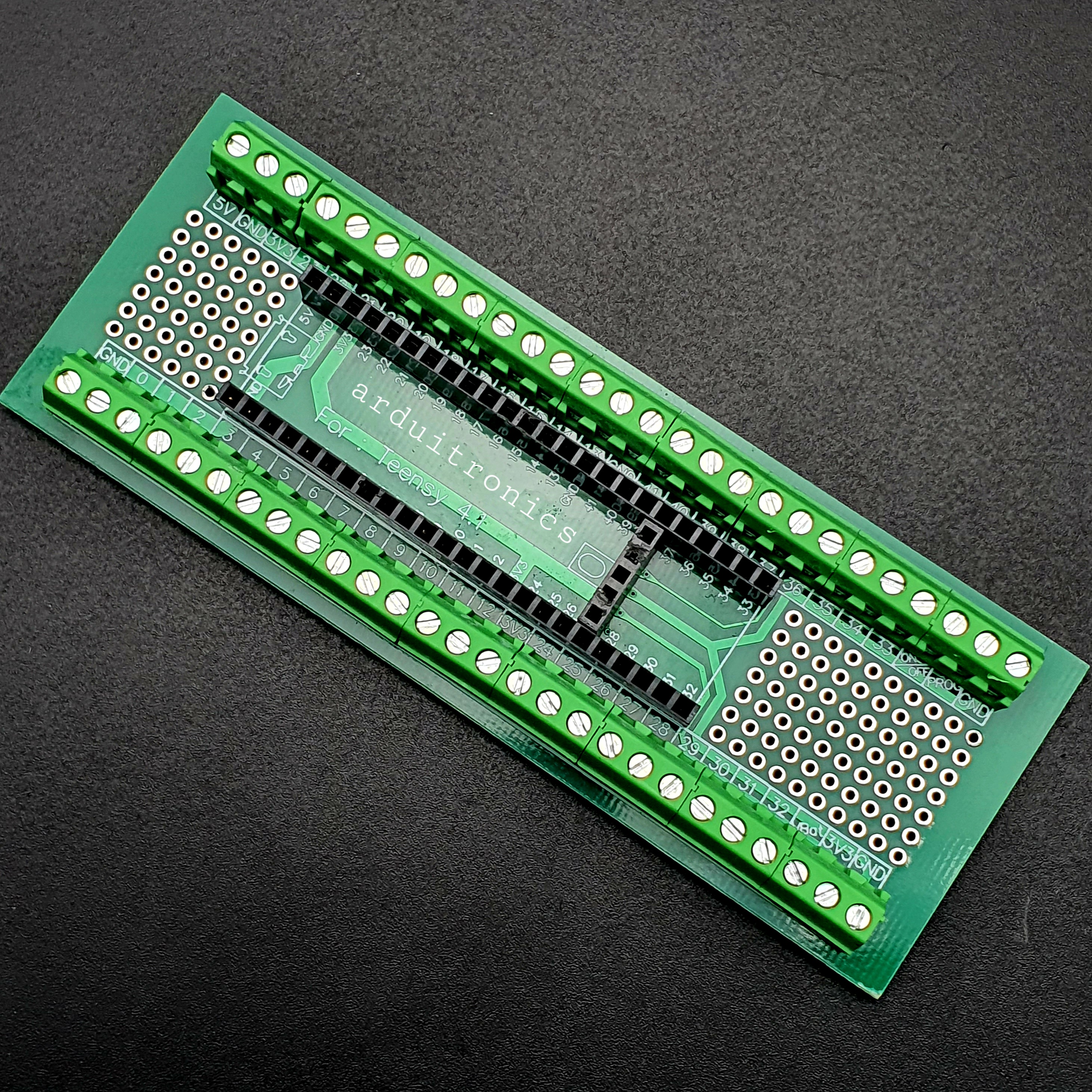 Terminal Breakout Board สำหรับ Teensy 4.1