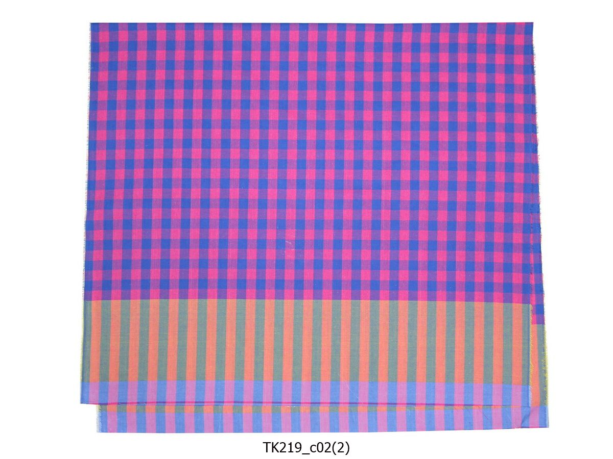 [2ม.] ผ้าขาวม้า TK219 บานเย็น