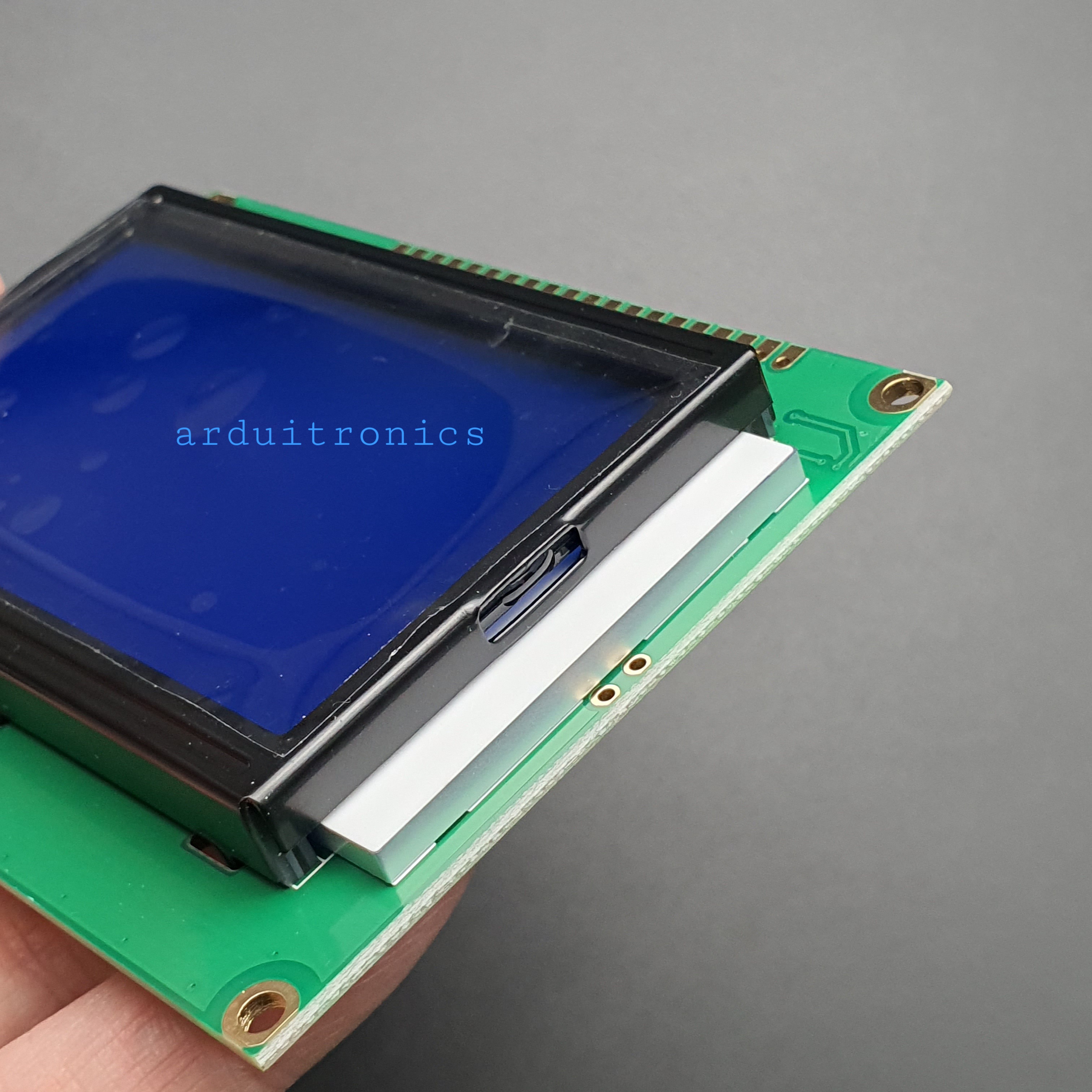 LCD Display Module 128x64 (12864) Graphic Matrix LCD with Blue Backlight (3.3V)