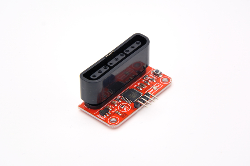 PS2 / PS3 Joystick Adapter to Serial (UART) for Arduino (หัวต่อตั้งฉากกับ PCB) อะแดปเตอร์แปลงหัว PS2 / PS3 เป็นขาต่อแบบ UART