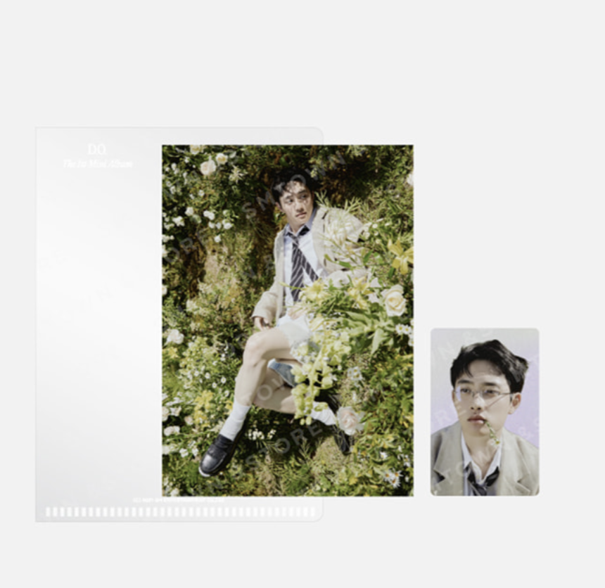 EXO - D.O. - The 1st Mini Album ‘공감’ - MD Collection ของสะสม Postcard + Hologram Photo card set