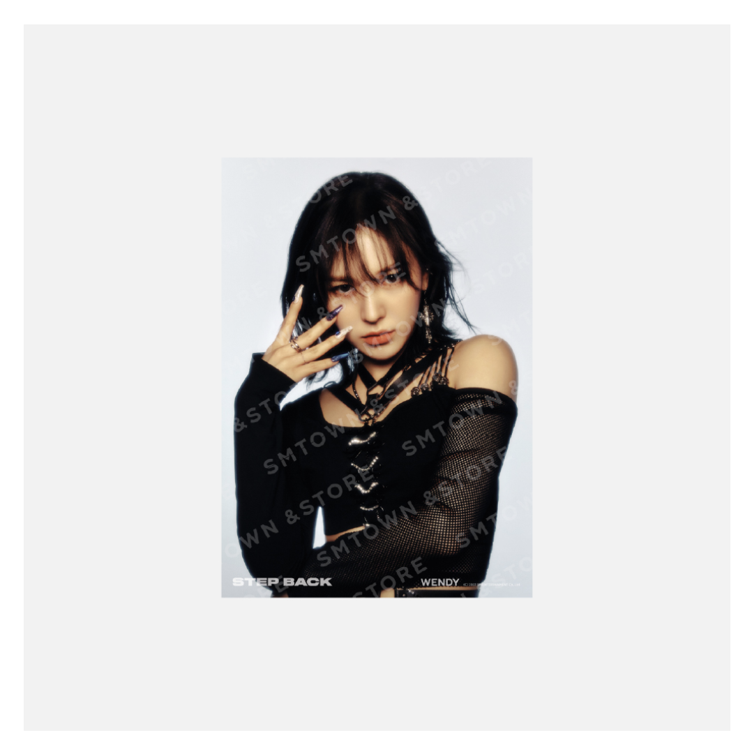 ของสะสม GOT the beat - 'Step Back' MD Collection - A4 PHOTO แบบ Wendy