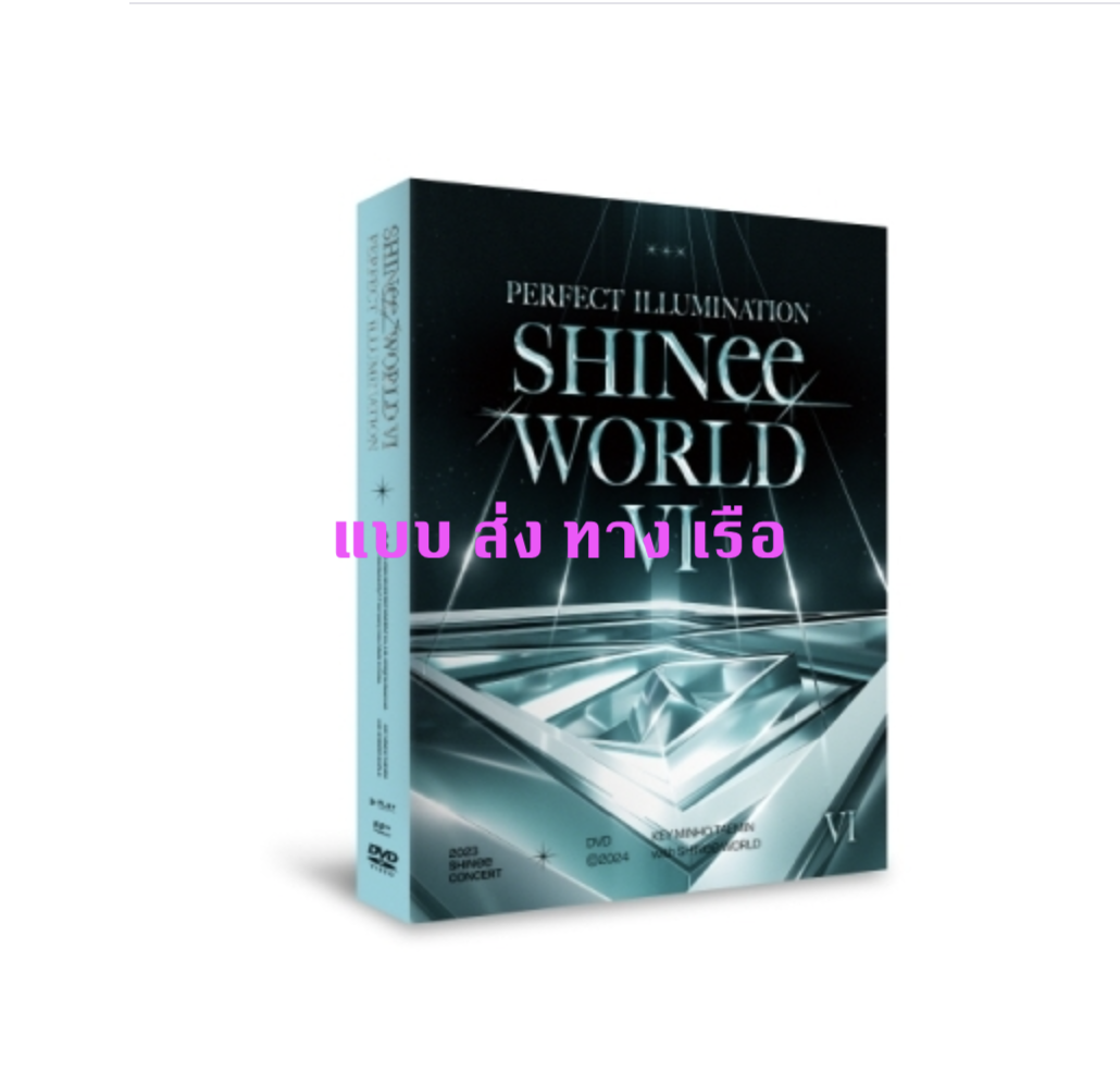SHINee - SHINee WORLD VI [PERFECT ILLUMINATION] in SEOUL แบบ DVD -ส่งเรือ