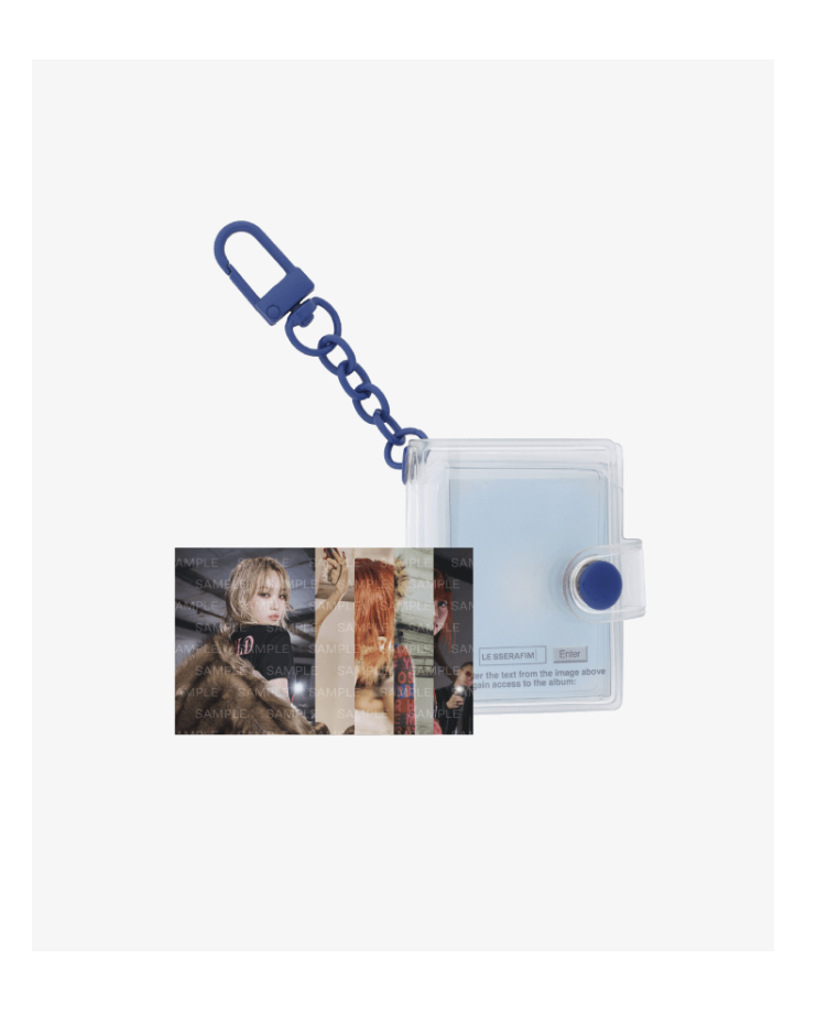 LE SSERAFIM -LE SSERAFIM CRAZY Official Merch ของสะสม - Mini Photo Binder