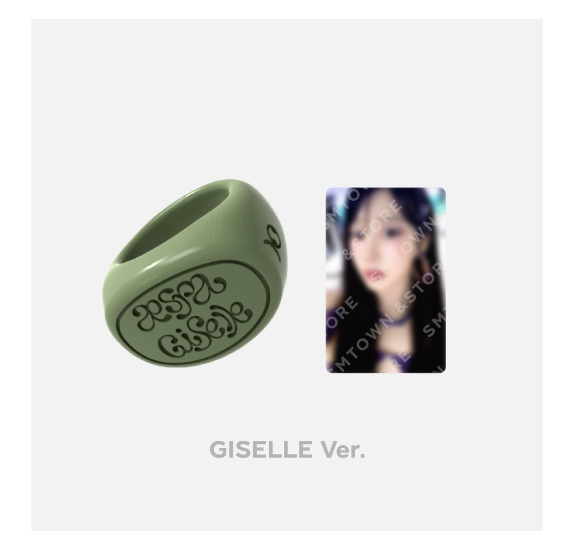 aespa -aespa Digital Single - 'Better Things' MD Collection] - ของสะสม MILK GLASS แบบ Giselle - ส่งเครืองบิน