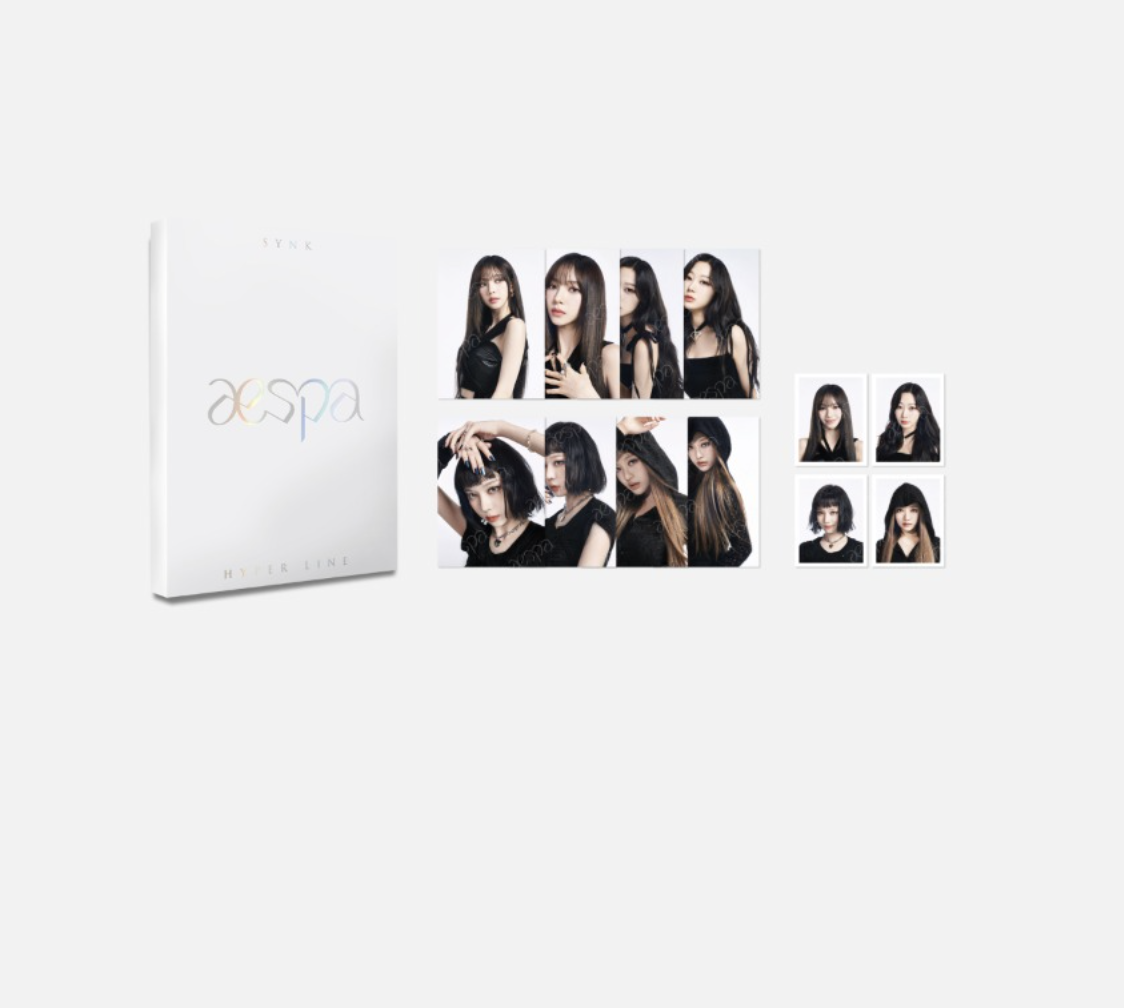aespa - aespa 1st Concert 'SYNK : HYPER LINE' 2nd MD Line up -Postcard book