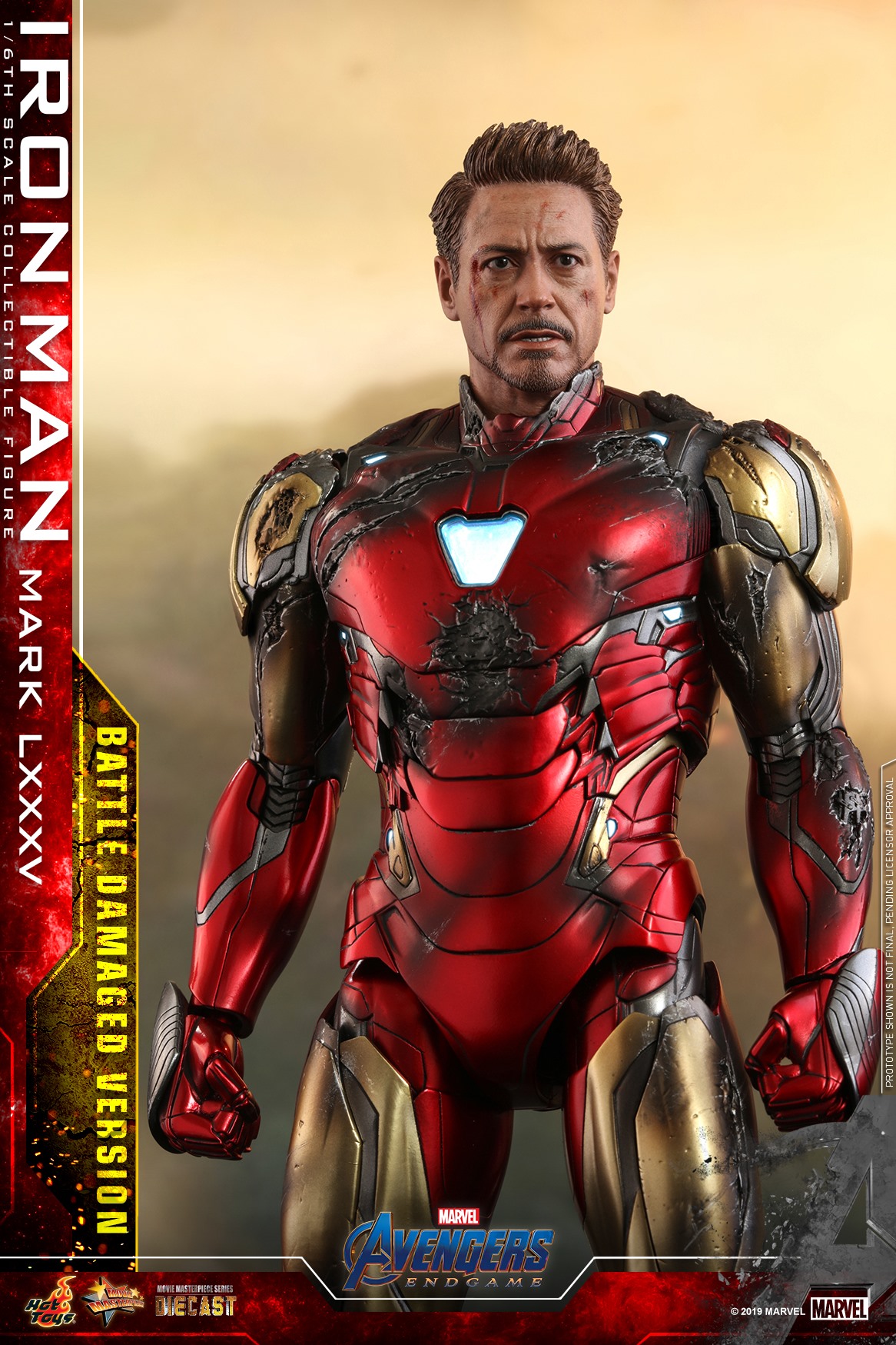 "Pre-Order" Hot Toys Avengers: Endgame - 1/6th scale Iron Man Mark LXXXV (Battle Damaged Version)