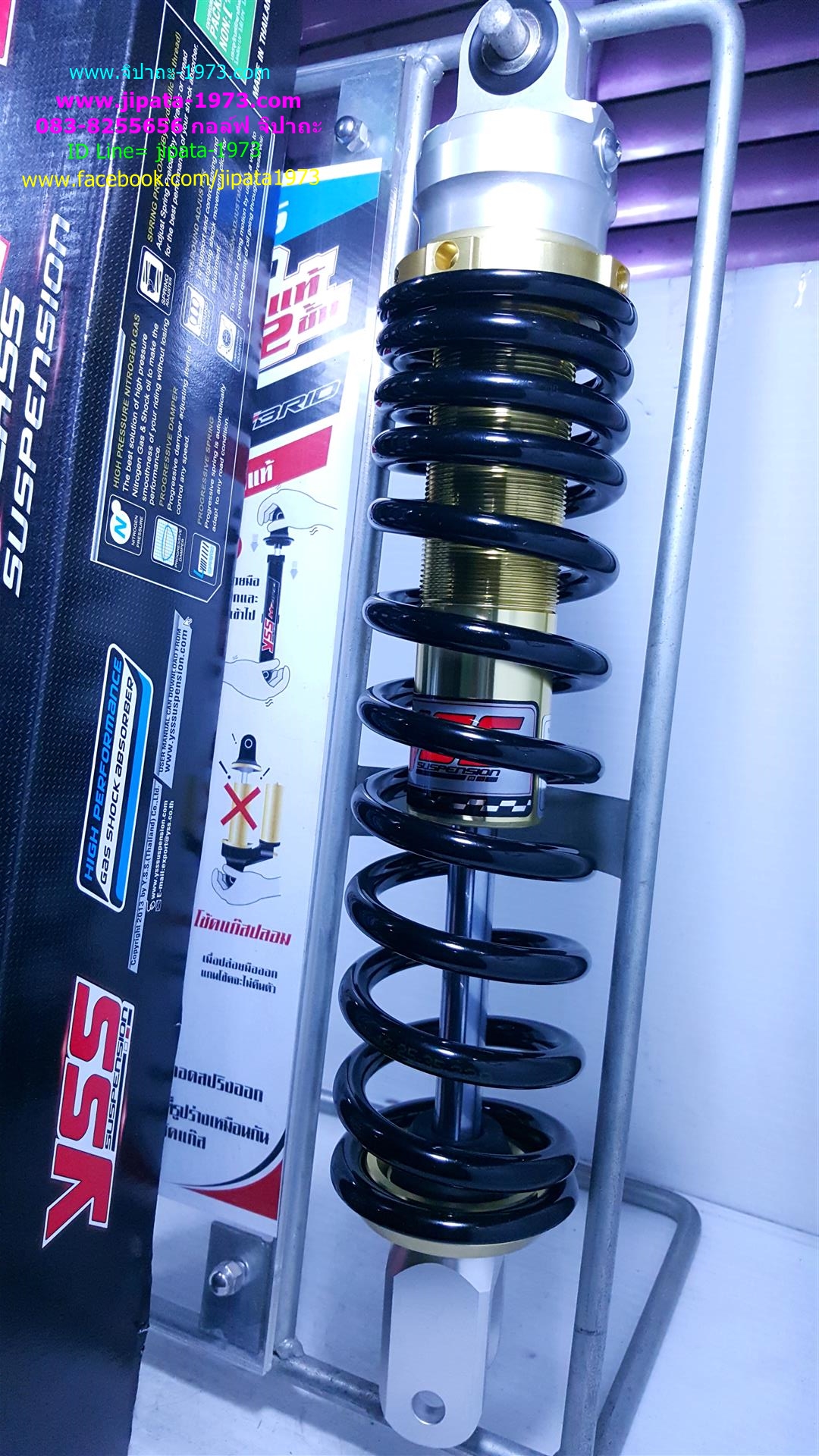 (Grand Filano)โช้คอัพหลังเดี่ยว YSS รุ่น OE302 สำหรับ Yamaha Grand Filano