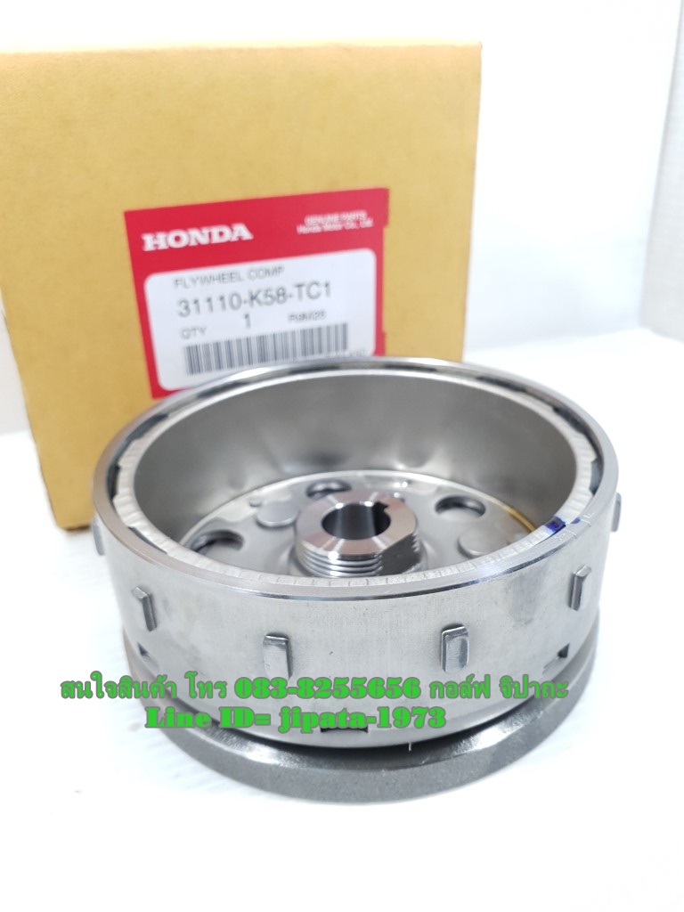 (Wave 110 i) ล้อแม่เหล็ก Honda Wave 110 i ปี 2019 รุ่นสตาร์ทเท้า แท้