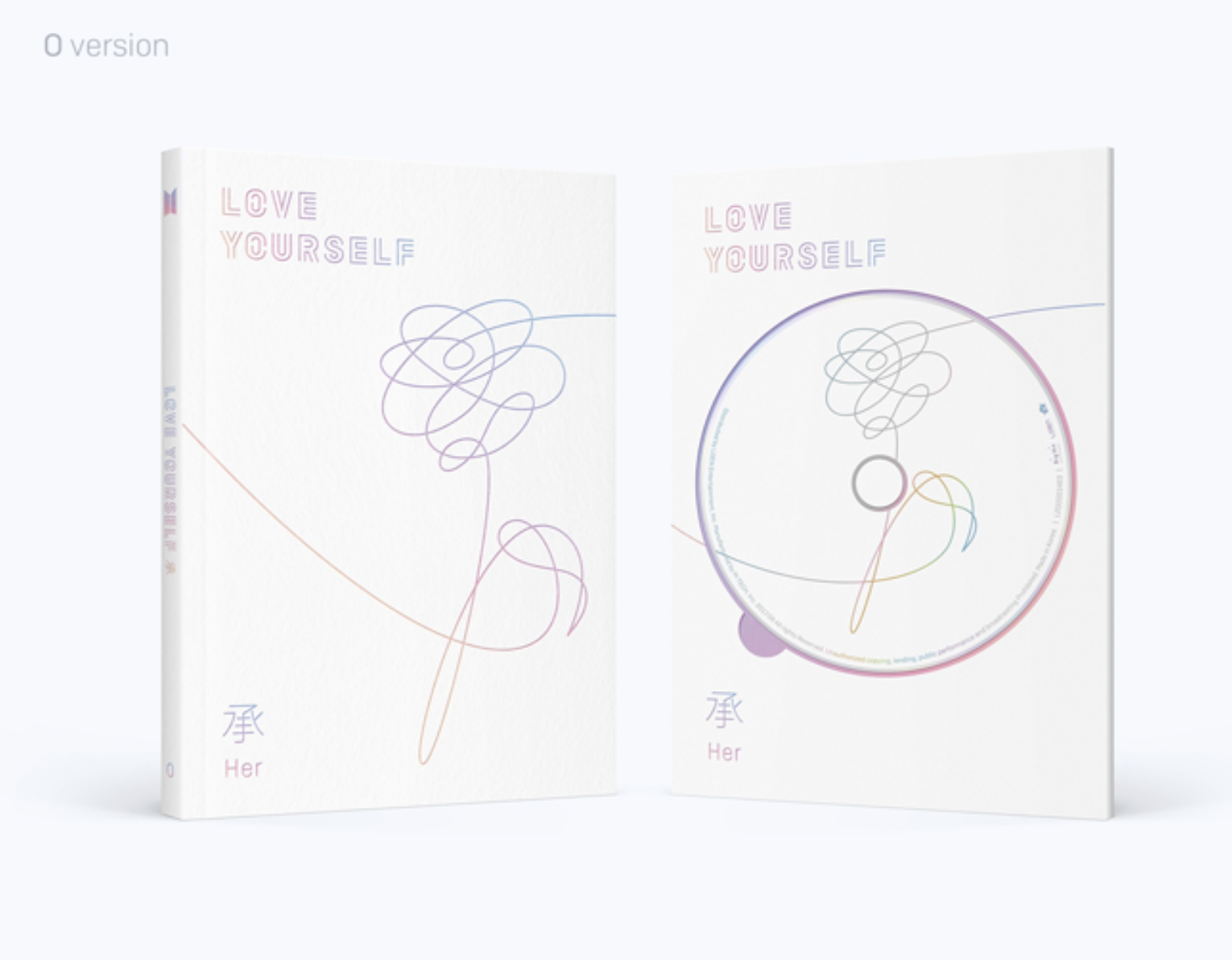 BTS - Mini Album Vol.5 [LOVE YOURSELF 承 Her] หน้าปก O