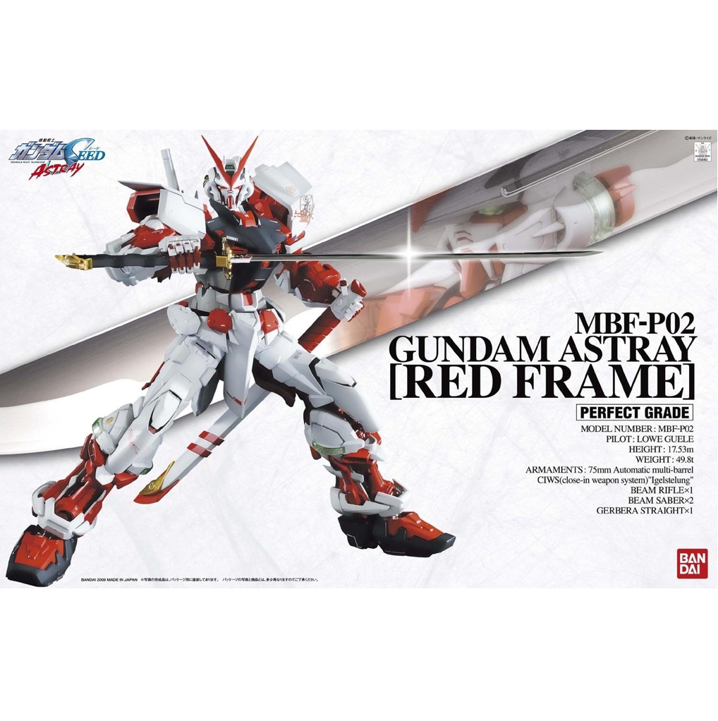 PG 1/60 MBF-P02 Gundam Astray [Red Frame]