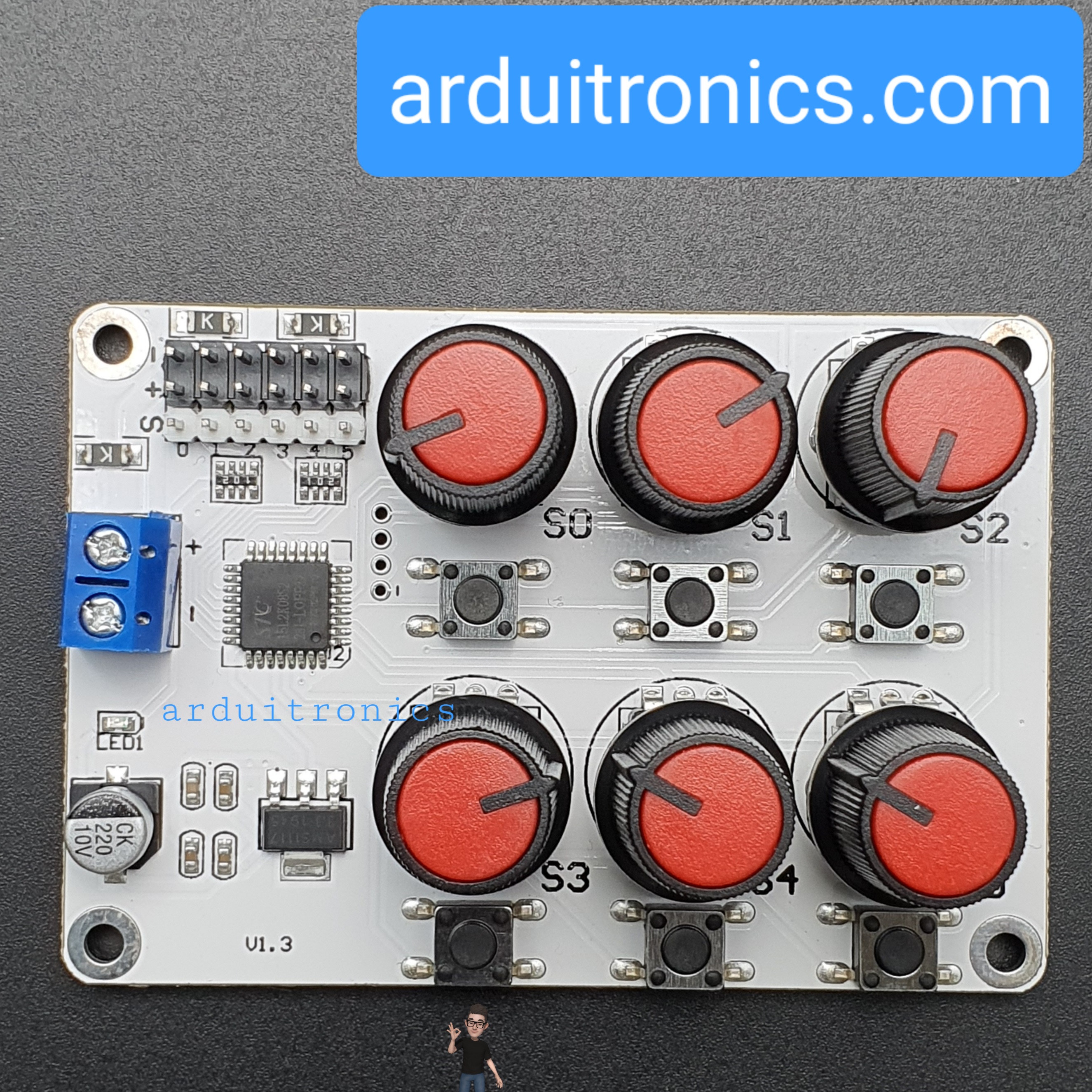 Robot Hand (Right) Kit ประกอบให้แล้วพร้อมใช้