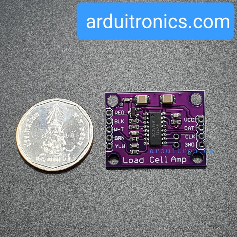 HX711 High Precision Electronic Weight Sensor 24-bit A/D Converter Development Board + Free Pin Header