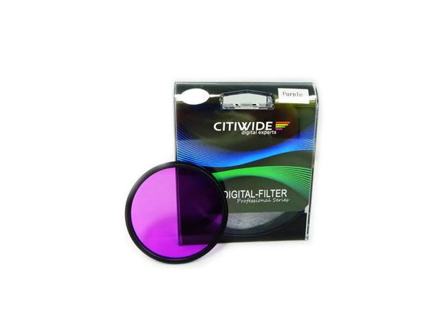 LENS FILTER สีม่วง67 MM