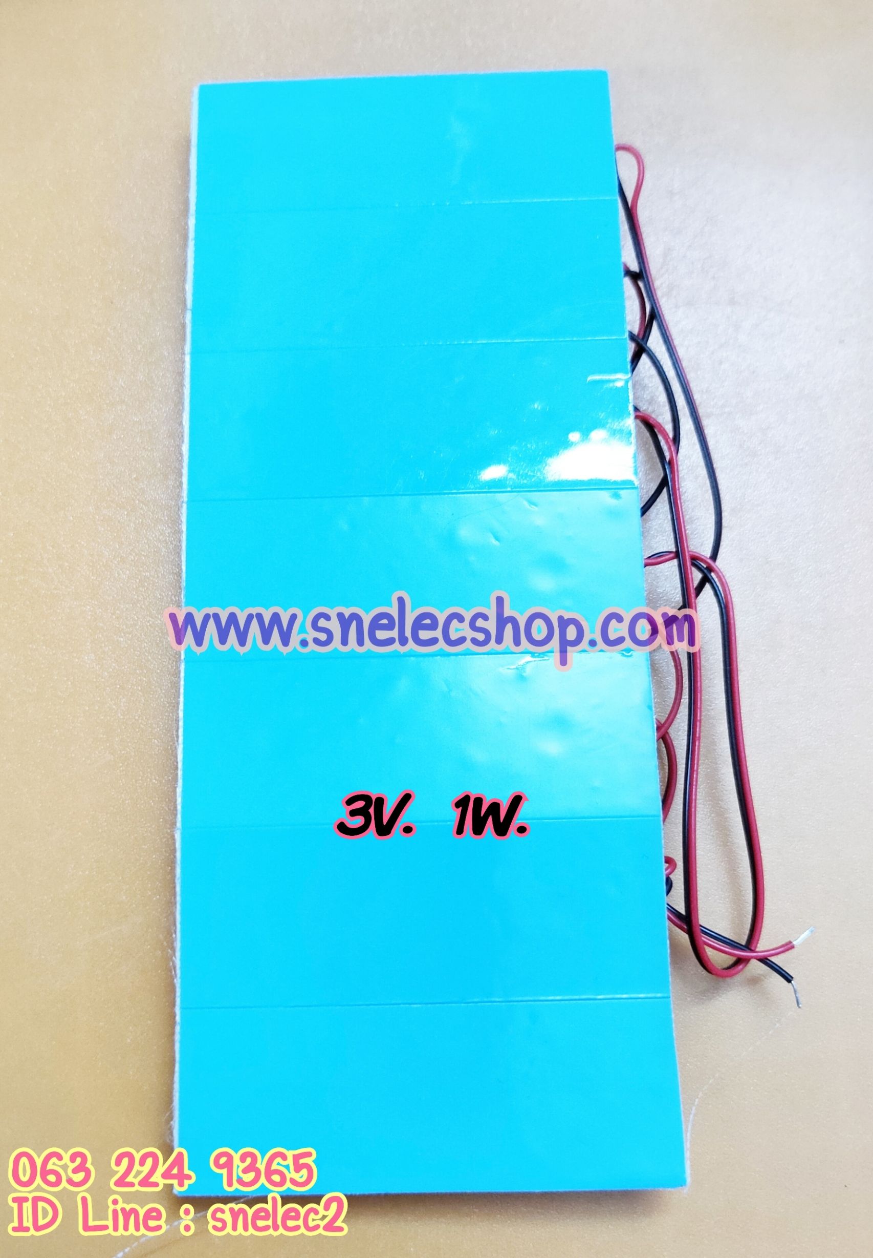 LED DIY เลนส์ซาลาเปา 3V. 1W แพ็ค 7 ดวง มีกาว2หน้า พร้อมใช้งาน