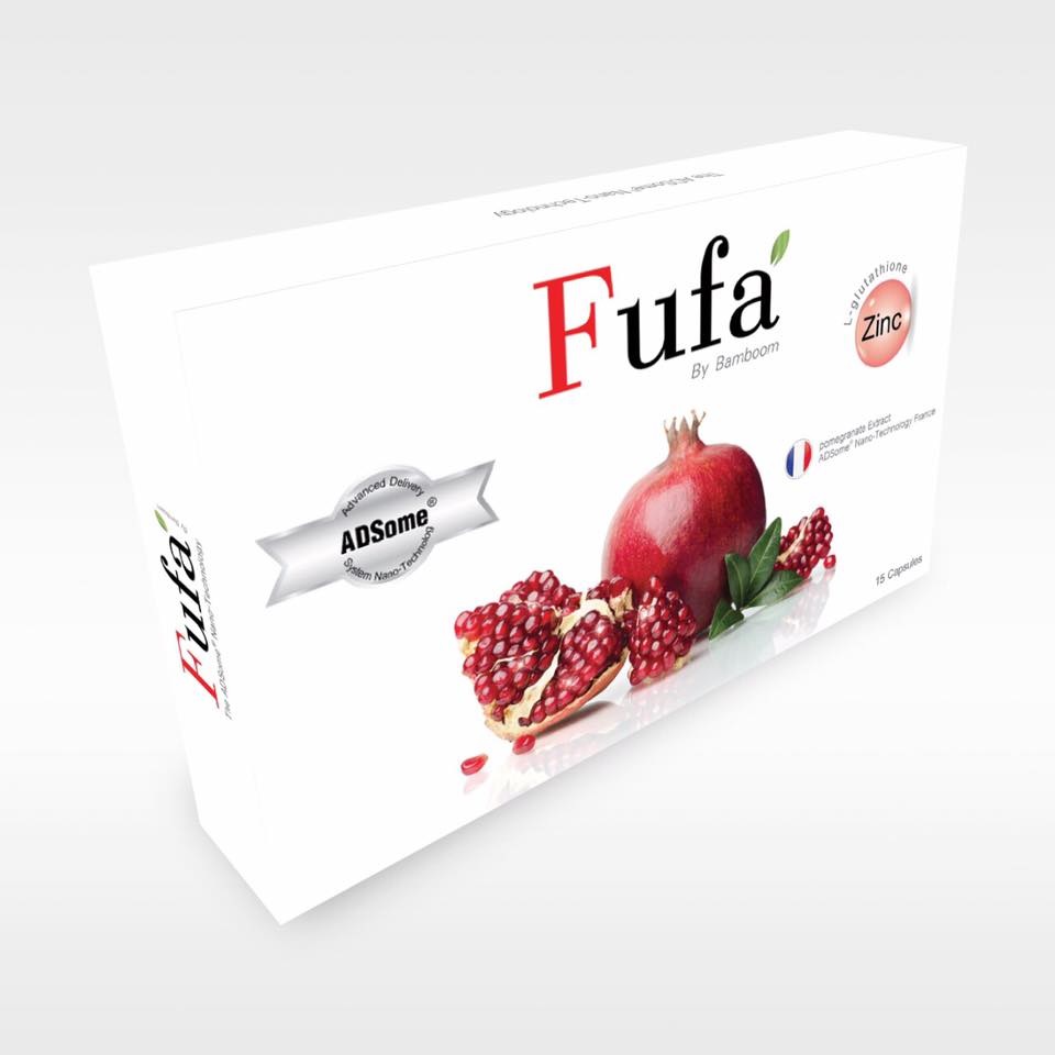 Fufa by Bamboo ฟูฟ่า บาย แบมบู กลูต้า หน้าใส ไร้สิว 30 capsules