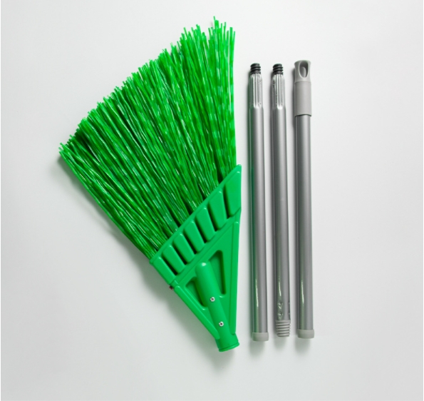 ไม้กวาด ,ไม้กวาดสนาม,ใบไม้, (ไม้กวาด เทศบาล),ไม้กวาดเส้นใยพลาสติกแข็ง,ไม้กวาดพลาสติก