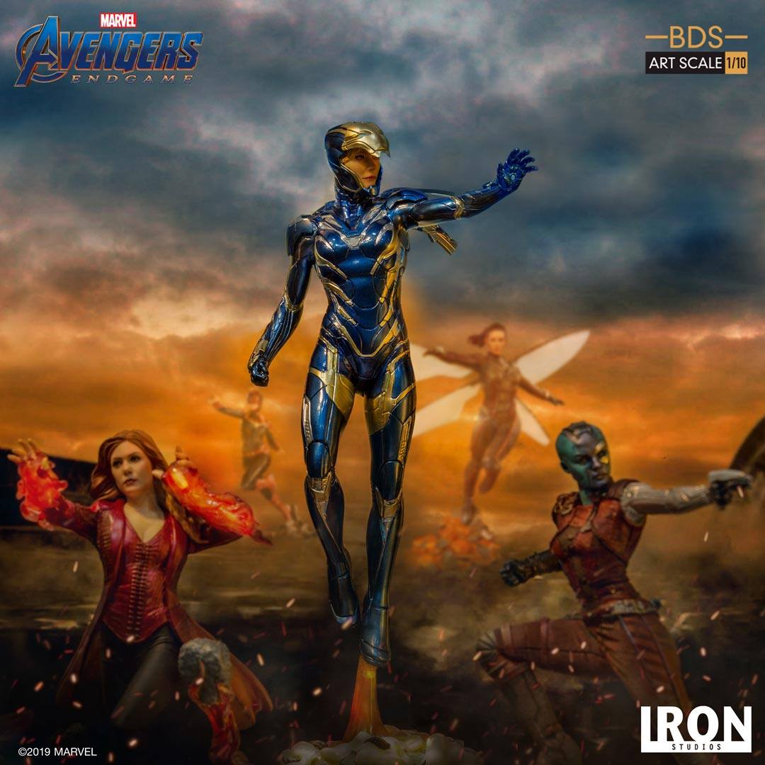 "Pre-Order" Pepper Potts in Rescue Suit: Avengers Endgame BDS 1/10Scale