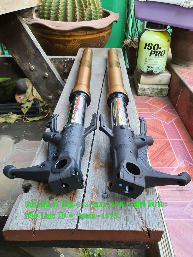 (CB 650 R) ชุดโช้คอัพหน้า Honda CB 650 R แท้ (สินค้ามือ 2)