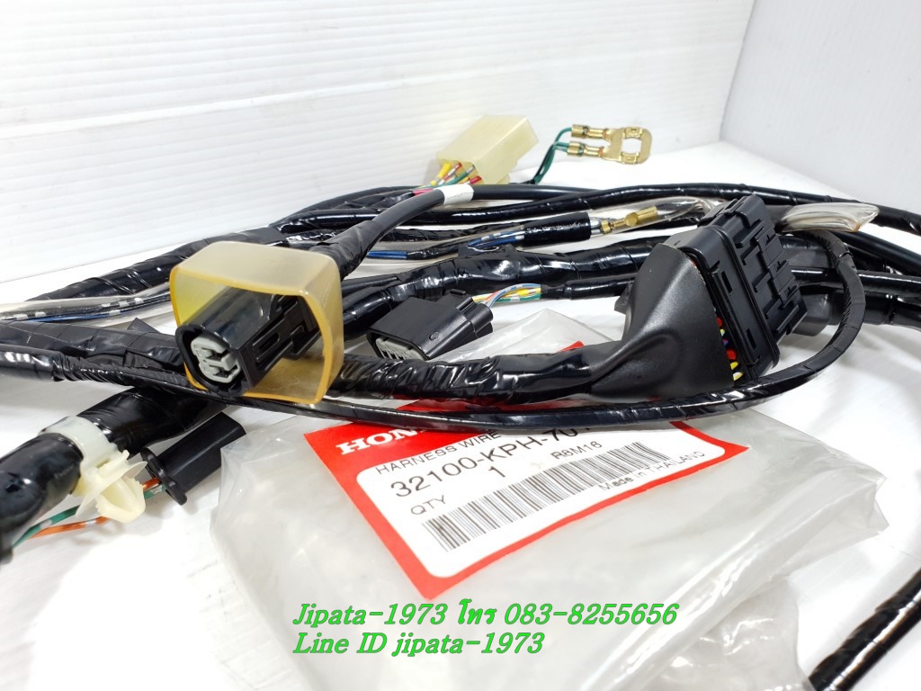 (Wave 125 i) ชุดสายไฟเมน Honda Wave 125 i ปี 2005 ไฟเลี้ยวบังลม แท้