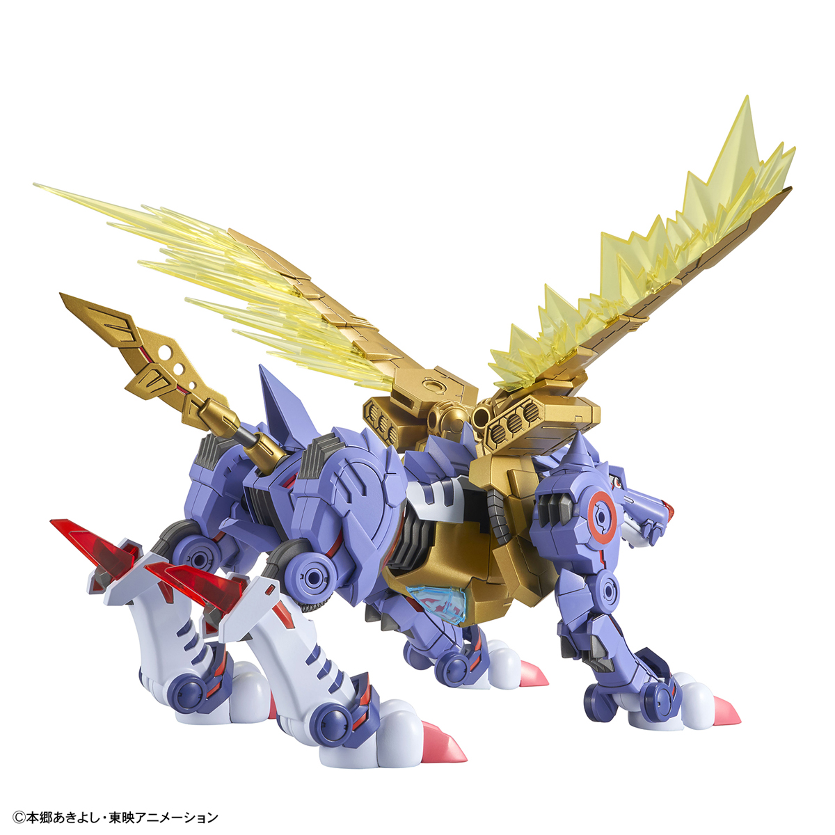 Figure-rise Standard Metal Garurumon (Amplified)