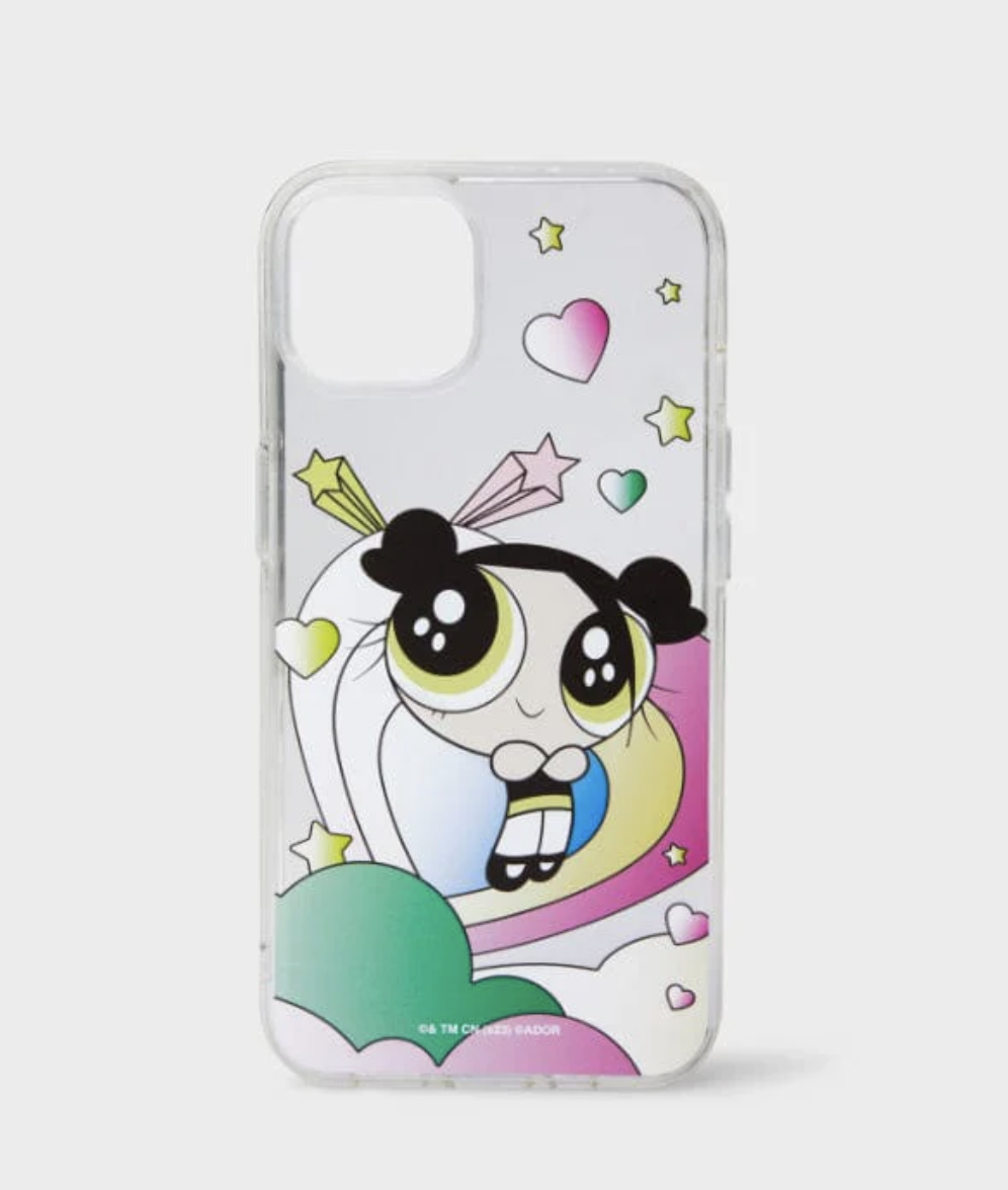 NewJeans - NewJeans x LINE FRIENDS - แบบ THE POWERPUFF GIRLS X NJ IPHONE CASE แบบDANIELLE - ระบุ iphone 13 , 13pro , 14 , 14 pro