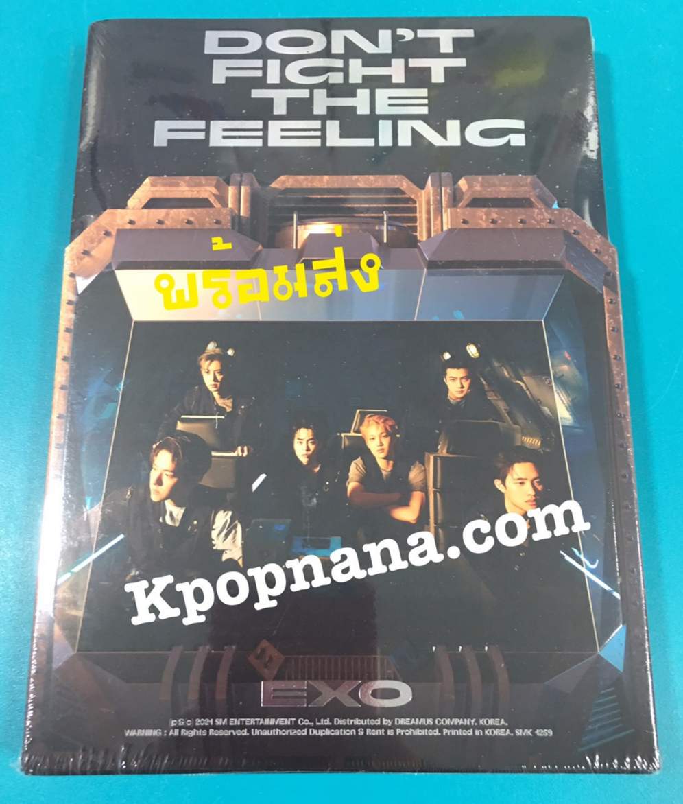 EXO - Special Album [DON’T FIGHT THE FEELING] แบบ Photo Book Ver.2 + โปสเตอร์พร้อมกระบอกโปสเตอร์ พร้อมส่ง