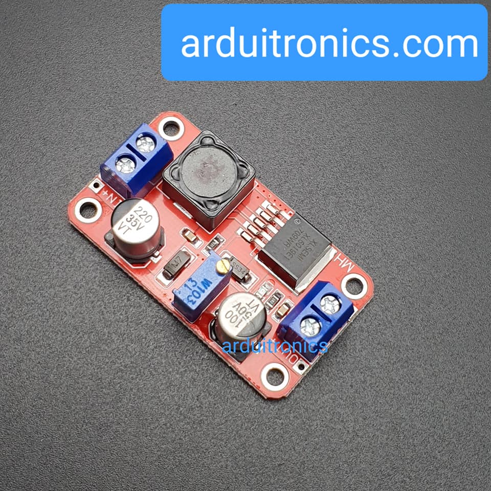 โมดูล Step up XL6019 5A High Power Adjustable Boost Power แปลงไฟจาก 3-35 5-40 ต่อเนื่อง 2.5A สูงสุด 5A