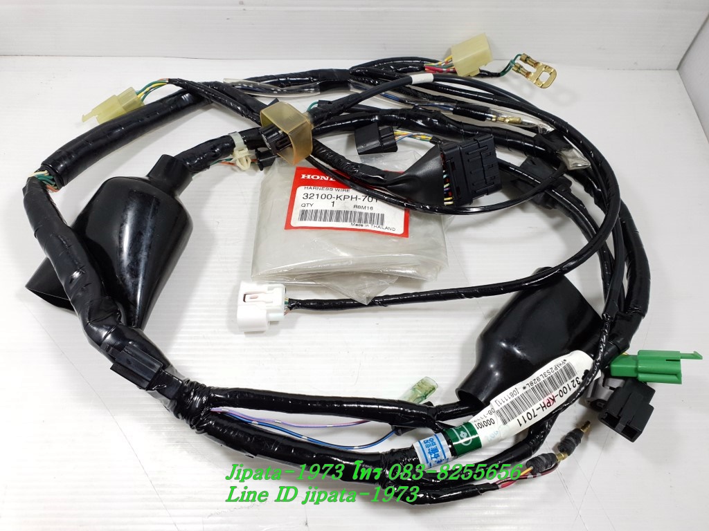 (Wave 125 i) ชุดสายไฟเมน Honda Wave 125 i ปี 2005 ไฟเลี้ยวบังลม แท้