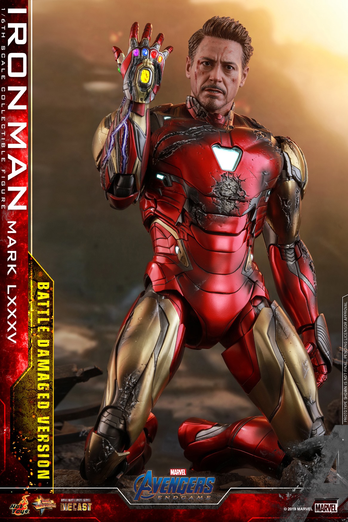 "Pre-Order" Hot Toys Avengers: Endgame - 1/6th scale Iron Man Mark LXXXV (Battle Damaged Version)