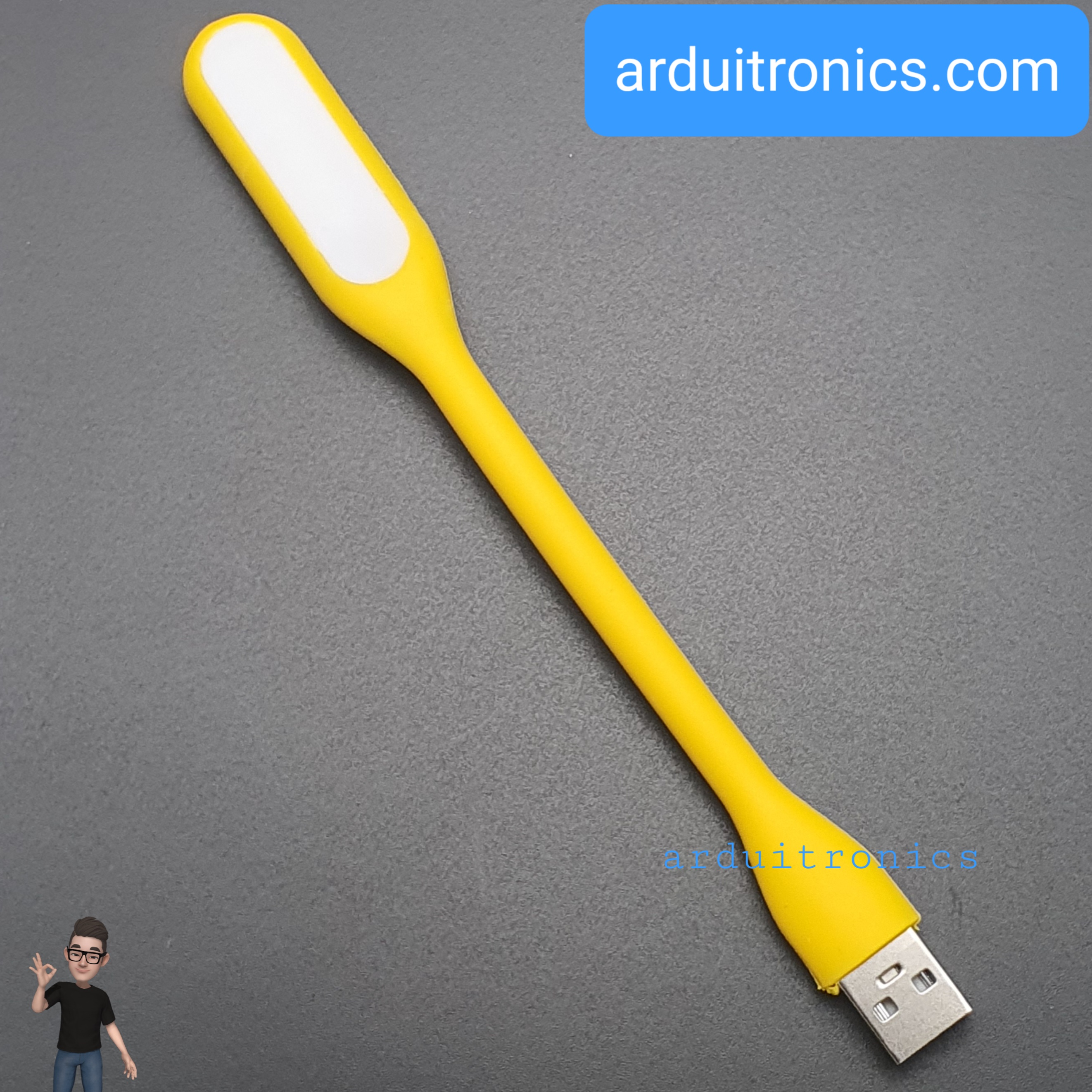 ไฟ USB LED usb night light LED table lamp soft light eye light LED ไฟฉายคละสี หัวต่อ USB แสงสีขาว จำนวน 1 ชิ้น