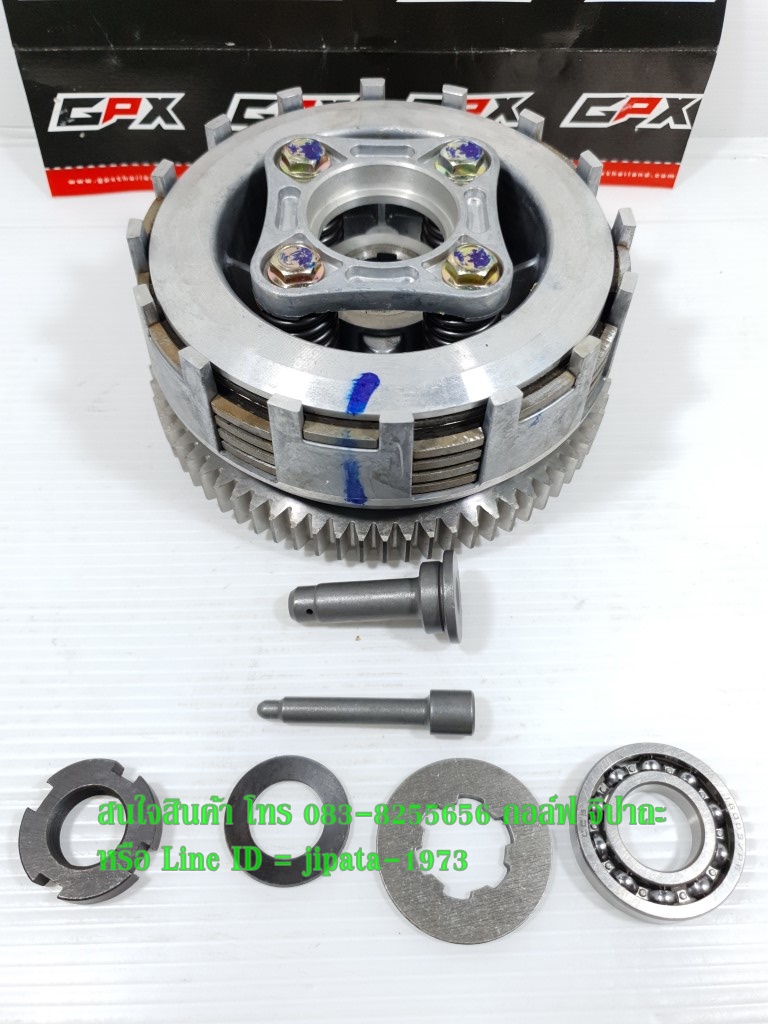 (GN 150) ชุดคลัทช์ทั้งชุด GPX GN 150 แท้
