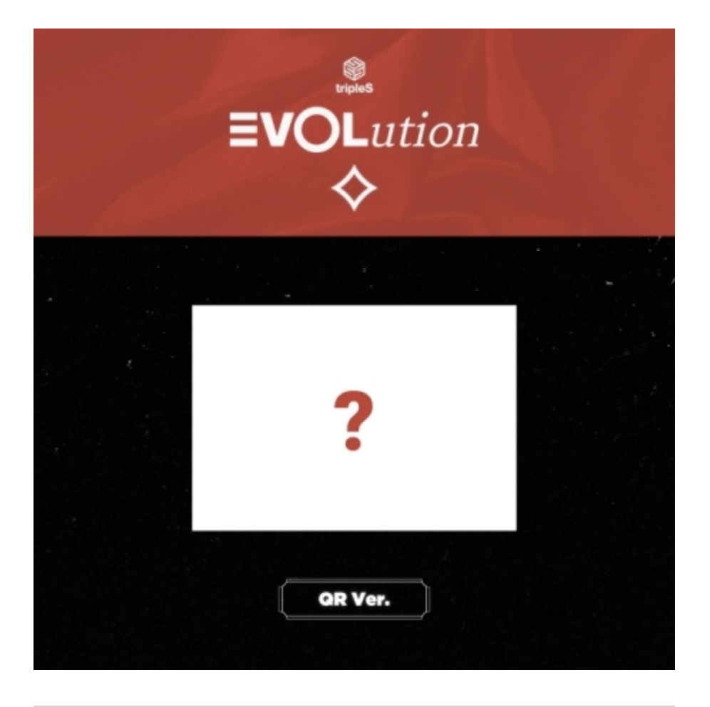 tripleS - Mini [EVOLution <⟡>] (QR ver.) - ส่งเครืองบิน