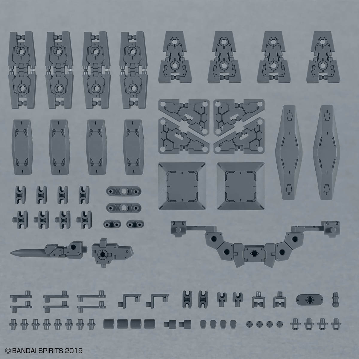 30MM 1/144 Option Parts Set 19 (Multi Shield)