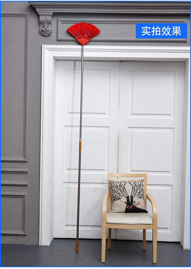 ไม้กวาดหยากไย่ด้ามอลูมิเนียม,ไม้กวาดด้ามยาว,ไม้กวาดเพดาน,