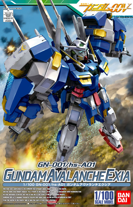 1/100 GN-001/hs-A01 Gundam Avalanche Exia