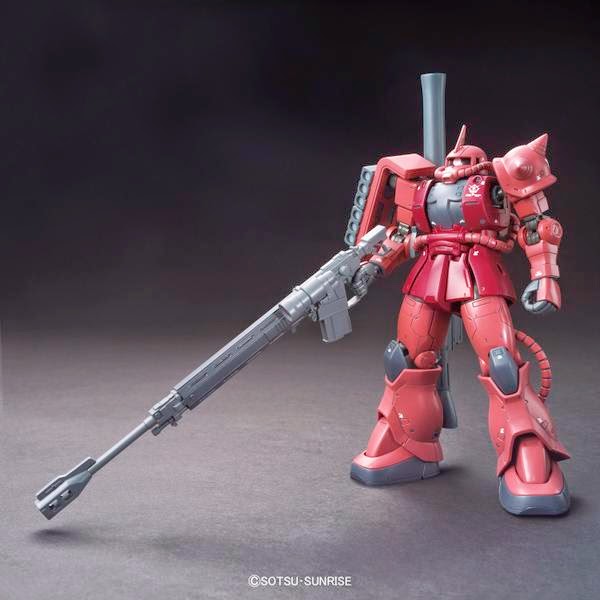 HG 1/144 MS-06S Zaku II (Char Aznable's Mobile Suit)