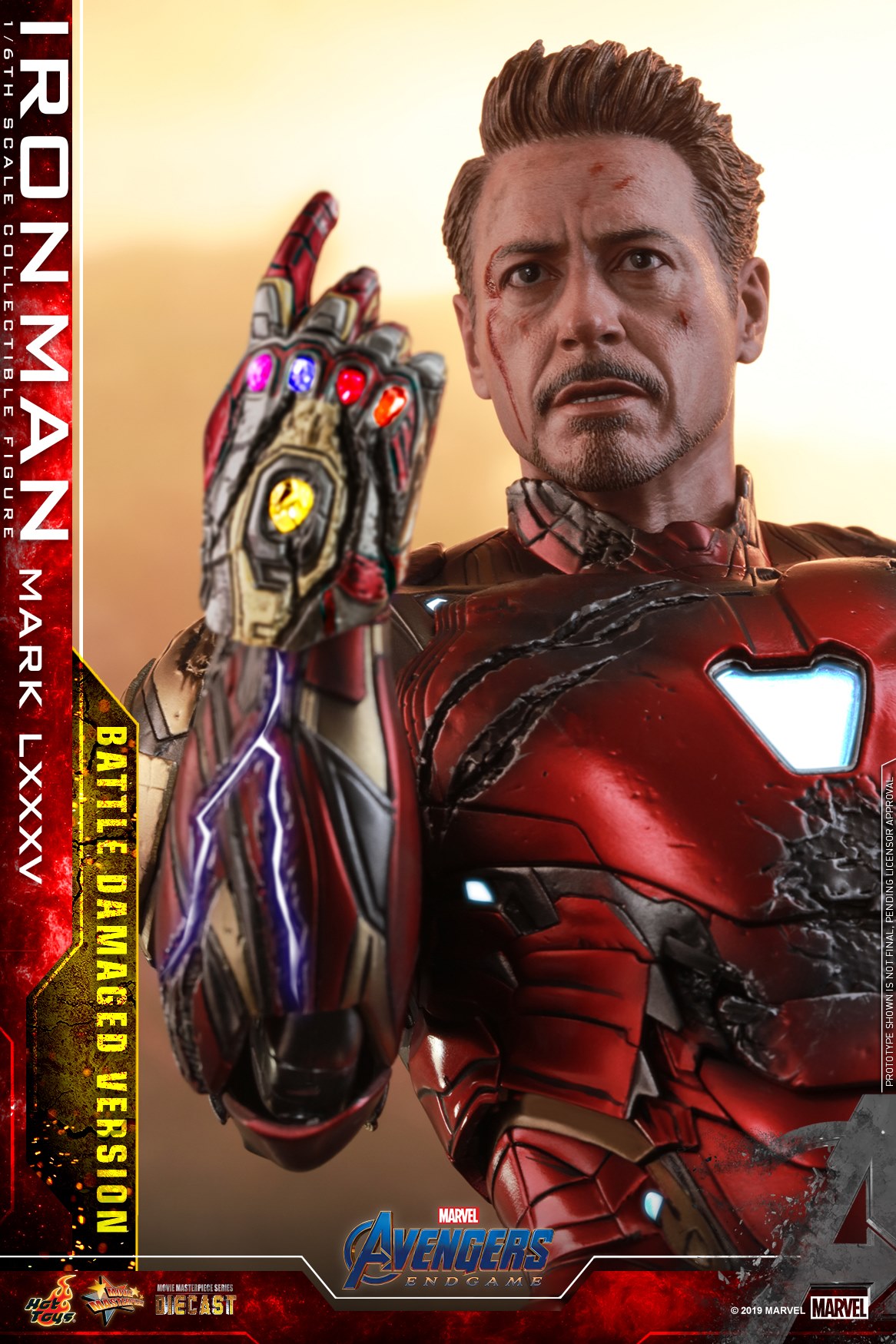 "Pre-Order" Hot Toys Avengers: Endgame - 1/6th scale Iron Man Mark LXXXV (Battle Damaged Version)