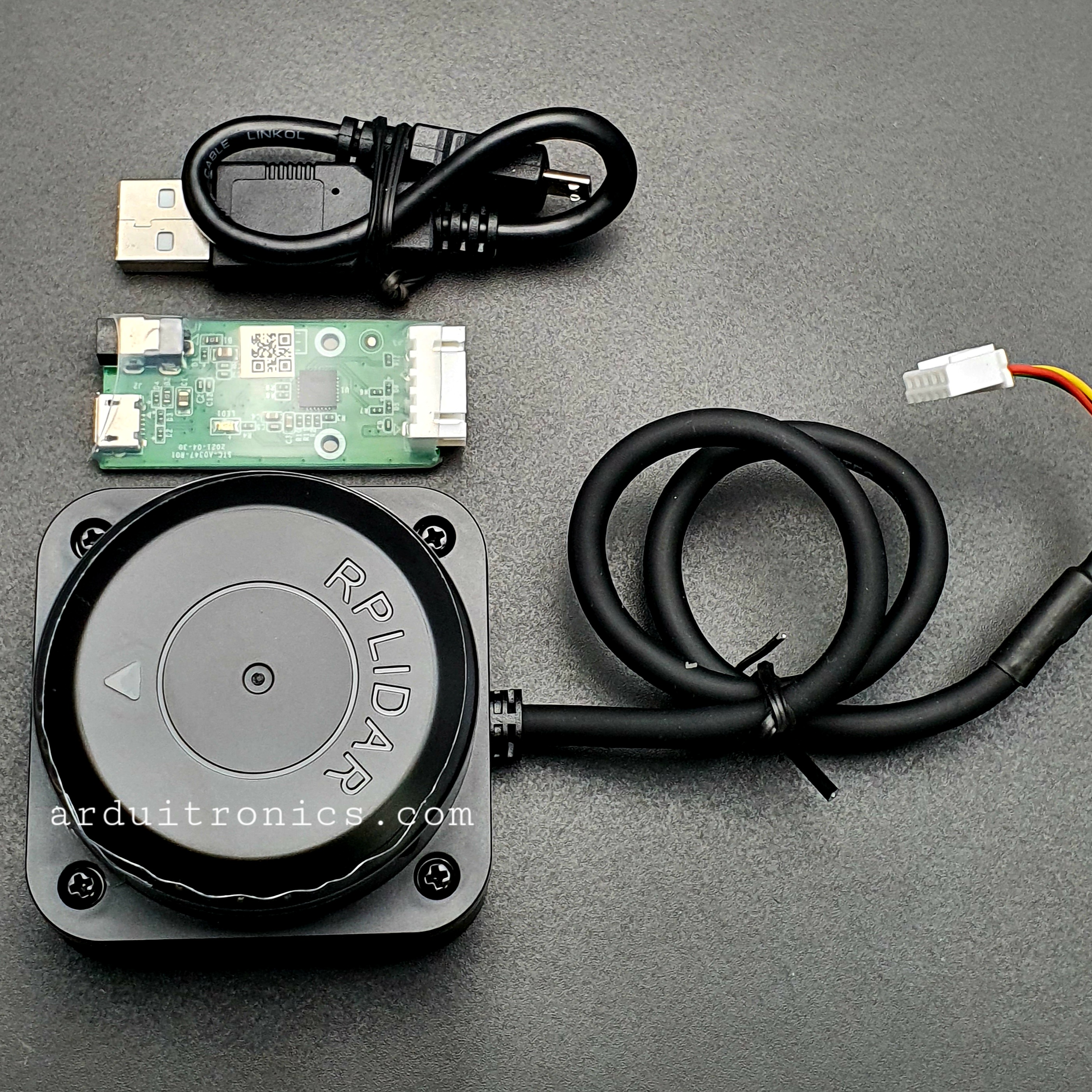 RPLIDAR C1 (0.05-12m) DToF LIDAR - HD High Definition (ROS Supported)