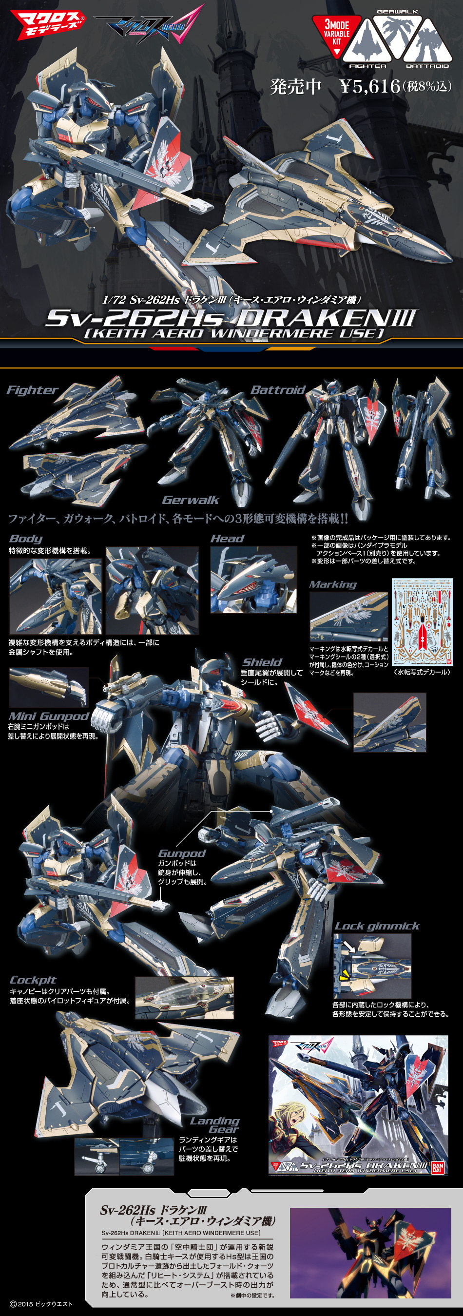 1/72 Sv-262Hs Draken III (Keith Aero Windermere Use)