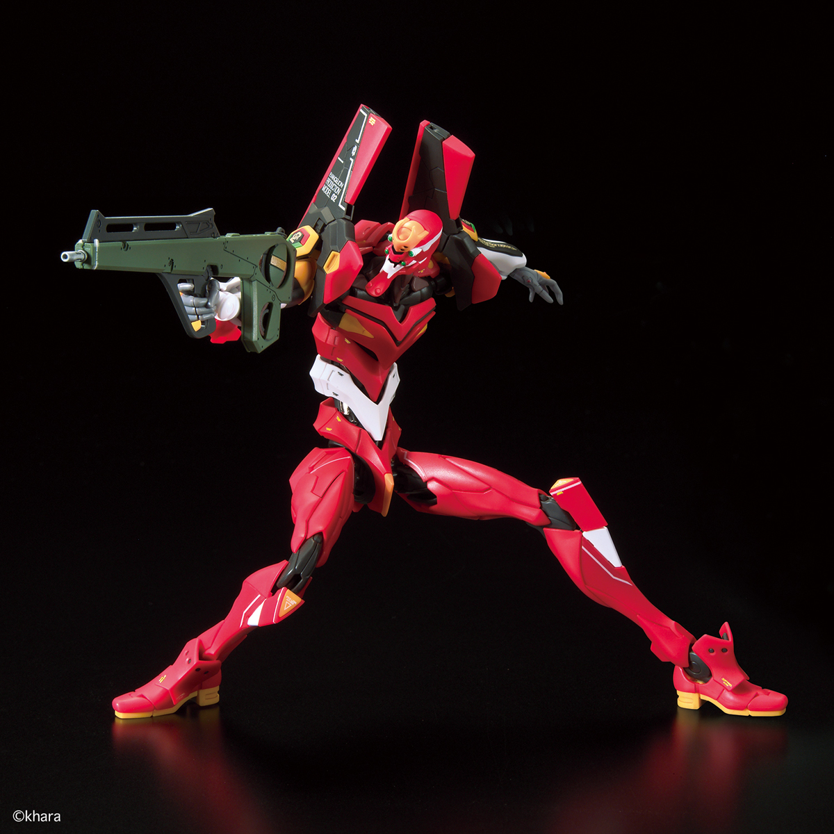 RG Regular General-Purpose Humanoid Battle Weapon Evangelion type-2 (EVA 02)