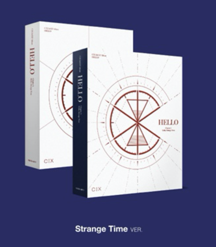 CIX - EP Album Vol.3 [HELLO Chapter 3. Hello, Strange Time] หน้าปก Strange Time Ver.