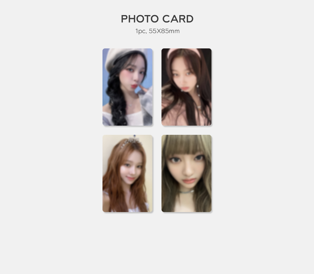 aespa -2023 SM ARTIST SEASON'S GREETINGS OFFICIAL MD - Photo card collection book ระบุชือ ที่ต้องการ