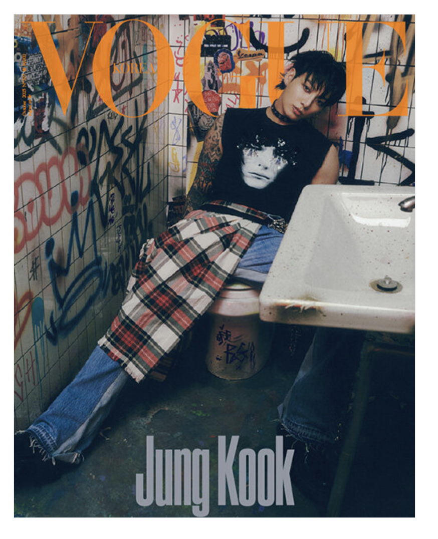 นิตยสาร VOGUE 2023.10 หน้าปก Jung Kook / ด้านใน มี Jung Kook 24 หน้า ) แบบ C ver