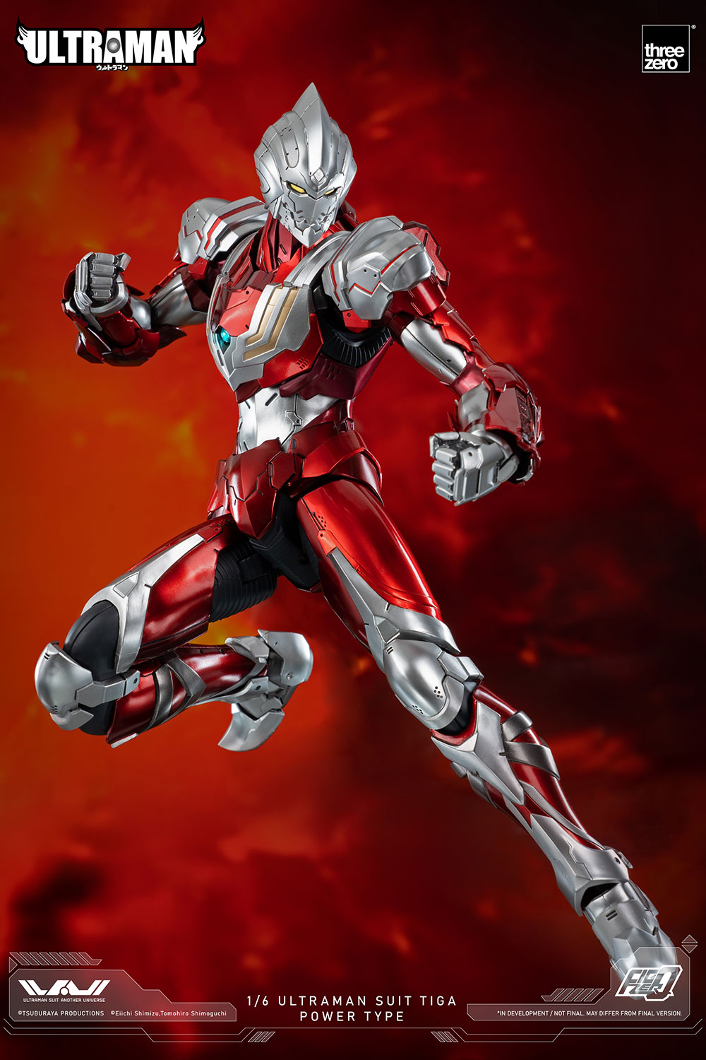 "Pre-Order" Threezero 1/6 Ultraman Suit Tiga Power Type