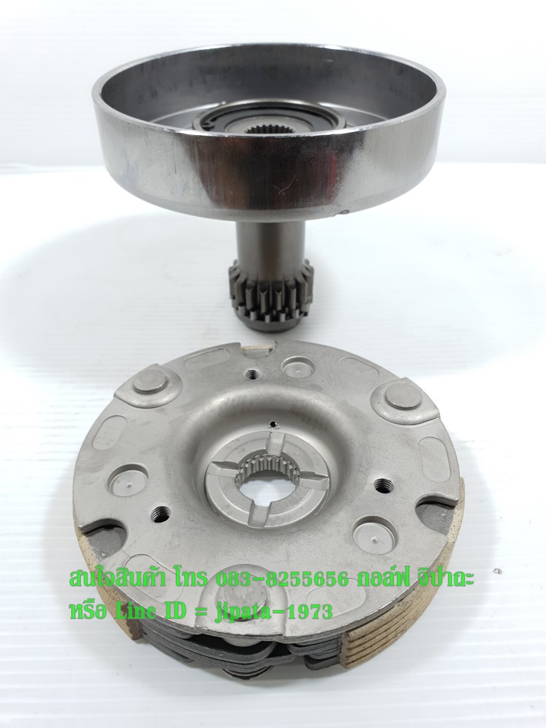 (Wave 110 i) ชุดเรือนคลัทช์แรงเหวี่ยงพร้อมผ้าคลัทช์ Honda Wave 110 i,CZ-i (สตาร์ทเท้า) งานเกรดเอ